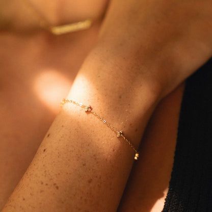 Kleeblatt-Armband