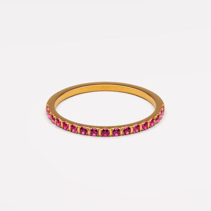 „Bordeaux“ dünner Ring