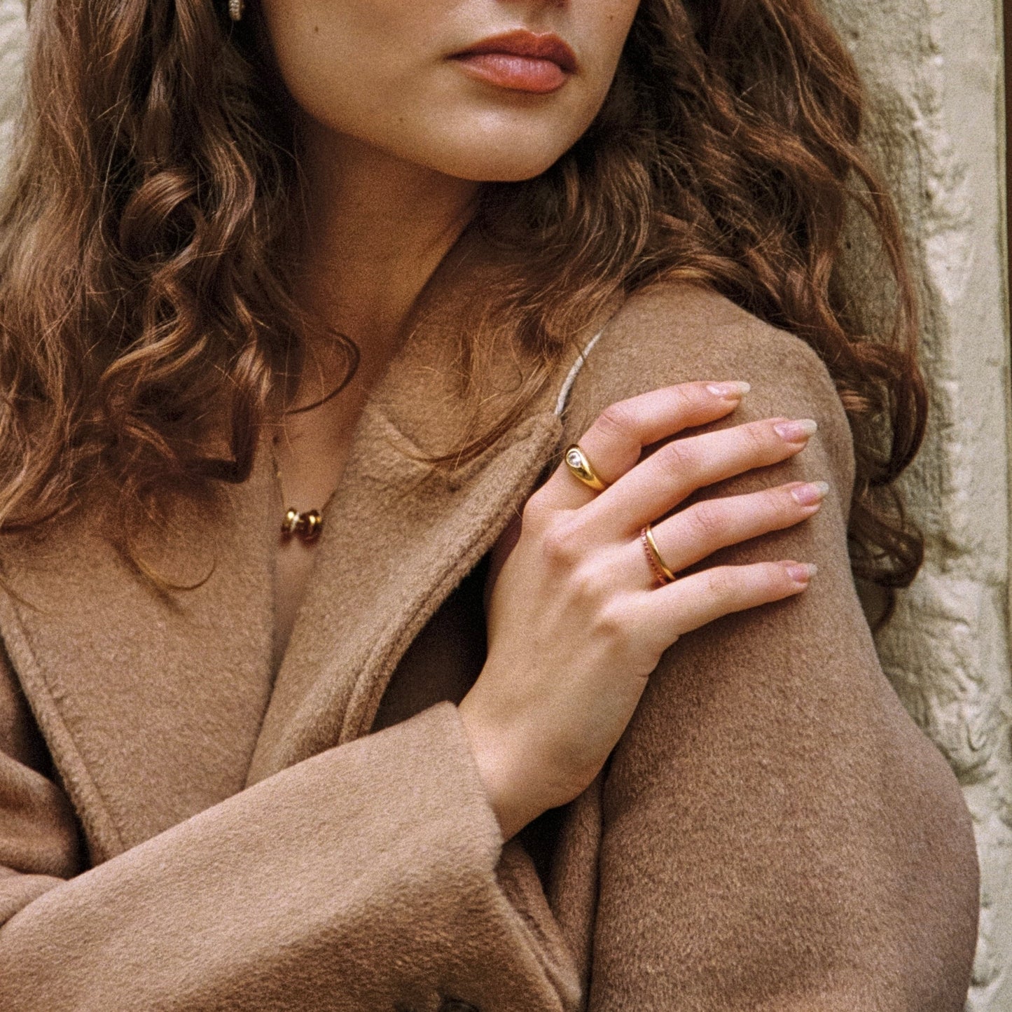 „Bordeaux“ dünner Ring