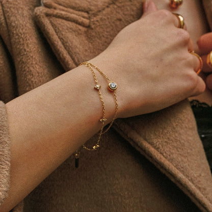 Kleeblatt-Armband